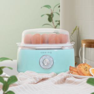 쿠잉 계란찜기 EB-07 민트 계란삶는기계 에그 멀티 쿠커 미니