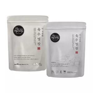 해통령 육수명장 3팩 60알 골라담기 멸치/사골