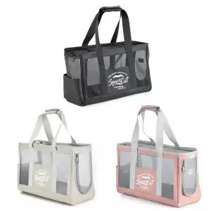 스페이스캣 쿨메쉬 통풍 650g 반려동물 강아지 고양이 이동가방 3컬러