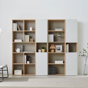 [아름이와다움이] 유니온 속깊은 상하도어 서재책장 400