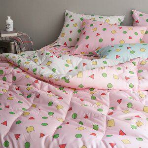 [매직크린] 짱구 차렵이불 싱글 세트 블루