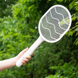 대웅생명과학 곰돌이 커브핸들 전기모기채 파리채 해충퇴치기