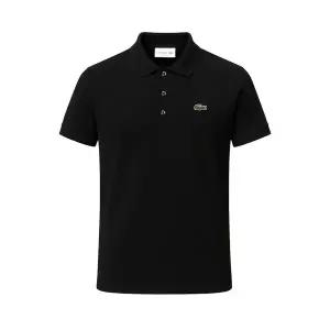 라코스테 스포츠 맨즈 폴로 카라 반팔티 블랙 L1230-031