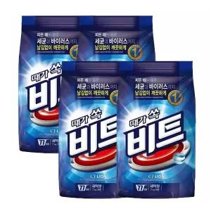 라이온 비트 일반 가루세제 3.2kg x4개 (파우치)