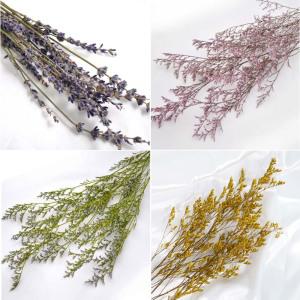 드라이플라워 캔들 테블렛 장식 프리저브드