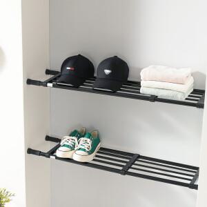 압축선반 특대형 다용도 길이조절 수납 세탁실 욕실 주방 정리 선반 옷장