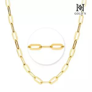 [골드앤] 18K 미니 클립체인 목걸이