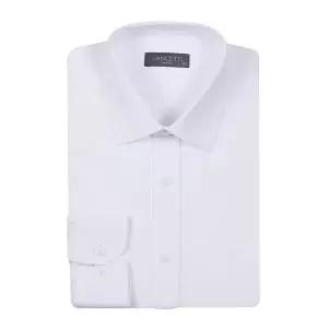 [란체티](하남점)스판 기본 와이셔츠 일반핏 긴소매셔츠 /LXS6101WH외BL