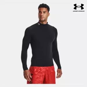 [언더아머](대전신세계) 남성 모크 긴팔 컴프레션 티셔츠 HeatGear 아머 베이스레이어 1369606 블랙