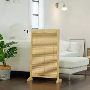 원목 블라인드 1000 1단  파티션 2color