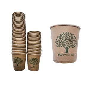크라프트 에코 자판기 종이컵 1000개 한박스 일회용종이컵 테이크아웃컵 자판기컵 일회용컵