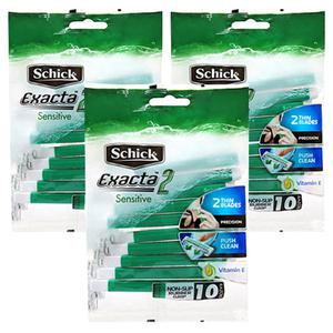 쉬크 이그젝타2 센서티브 일회용 면도기 30개