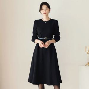 [시크라인] 테리언 핀턱 원피스