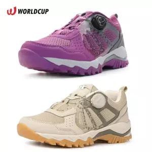 월드컵 여성 메쉬 다이얼 트레킹화 초경량 통기성 미끄럼방지 등산화 어웨이w