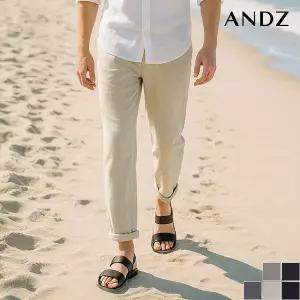 [지오지아][앤드지] 테이퍼드핏 스트링 커버 팬츠 (BLB2PP1001)