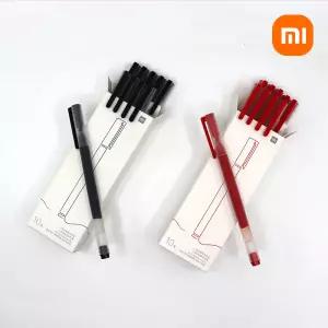 샤오미 볼펜 점보 젤 중성펜 10개 세트 선물용 판촉물 볼펜선물(블랙/레드) (ST)