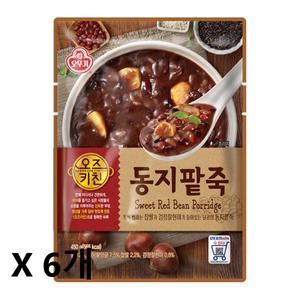 오뚜기 오즈키친 동지팥죽 450g x 6개 /