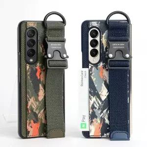 [디자인스킨](김해점)( 갤럭시 Z폴드4 ) 버클 스트랩-스플릿/네이비 [ITM22815]