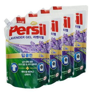퍼실세제 라벤더젤 드럼/일반겸용 2.1Lx4개 액체세탁세제