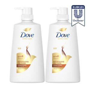도브 너리싱오일 컨디셔너 660ml 2개