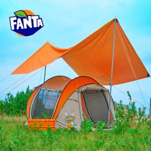 [허클베리] 환타 캠핑 헥사 타프