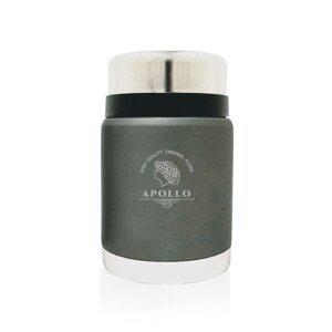 [신세계몰]아폴로 스텐 보온 죽통 650ml 카키그레이 국내산