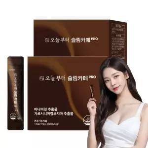 오늘부터 슬림카페 PRO (120포) 다이어트 커피 방탄커피 가르시니아 체중 체지방 감소