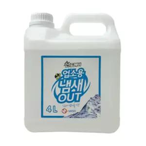 산도깨비 냄새아웃 업소용 탈취제 담배탈취 4L 대용량 방향제