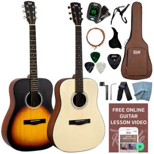 레브 RG50 입문용 통기타 입문 기타교습 독학 초보 배우기