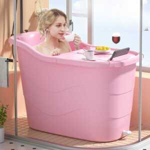플라스틱 반신욕조 가정용 접이식 1인 목욕탕 간이