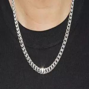 [차차실버]더글라스은목걸이6mm5돈은목걸이10돈