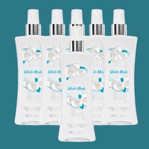 바디판타지 바디미스트 프레쉬 은은한향 화이트머스크 236ml 6개