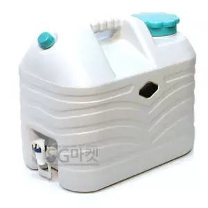 (한국) 생수통 20L 수도꼭지 물통 식수통 약수통