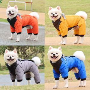펫소유 강아지 올인원패딩 방한복 겨울옷 패딩자켓 소형견 중형견  대형견 패딩