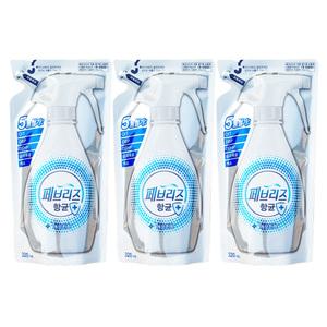 페브리즈 항균 99.9% 리필 320ml 깨끗한향 X3개