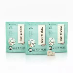 다담은 더진한 육수한알 멸치육수 65정 (4g x 20정 x 파우치 3팩) 개별포장 코인육수 찌게 국 탕 간편 국물내기 시원한 감칠맛 간편 국물내기