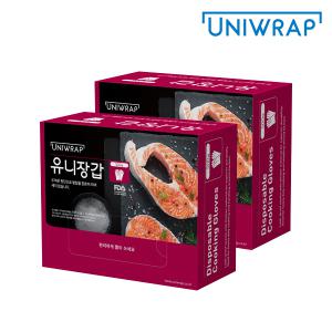 유니 위생장갑 500매 x 2개 (24cmx28cm)