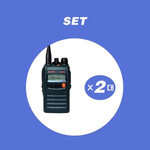 이테크 업무용무전기 NIS-400 현장용 (2대 세트상품)