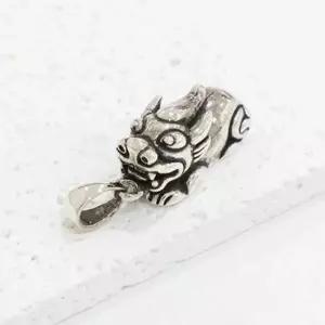 [하프클럽/ ]남자 악세서리 신년 재물운 비휴 실버 팬던트