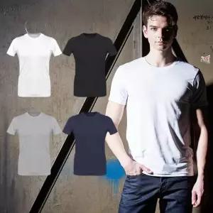 흡습속건 기능성 남성 반팔런닝 티셔츠 면티
