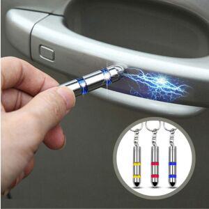 3세대 패드 거 듀얼 led 열쇠고리 방지 키홀더 팔찌 용품 정전기 제 장갑