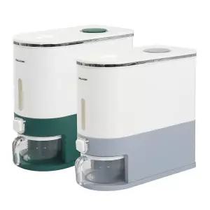 완전초특가 [벨라홈]버튼식 계량쌀통 10kg