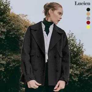 [루시앙]루시앙 울혼방 핸드메이드 크롭 자켓