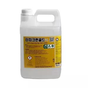 터치크린골드U 3.75L 다목적 세제 주방 기름때 렌지 후드 욕실 찌든때 청소 오염제거