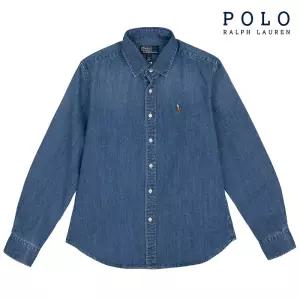[POLO RALPH LAUREN] 폴로 랄프로렌 여성 스트레이트핏 데님 셔츠