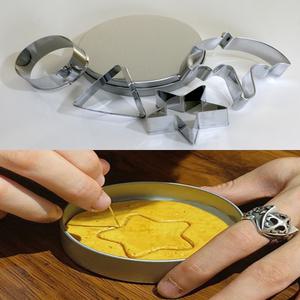 오징어게임 달고나만들기세트 모양틀 4종 키트 원 별 세모 우산 모양 뽑기 추억의 용품