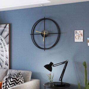 무소음 철제 와이어 인테리어 벽시계