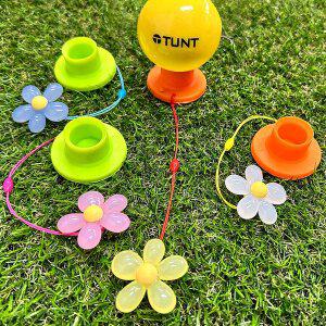 [턴트]데이지 파크골프티와 티걸이 4개 파크골프용품