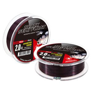 [몽크로스] 블랙 세미플로트 민물낚시줄 / 세미플로팅