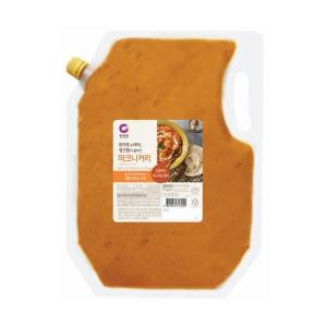 (냉장) 청정원 마크니커리 소스 2kg 1개